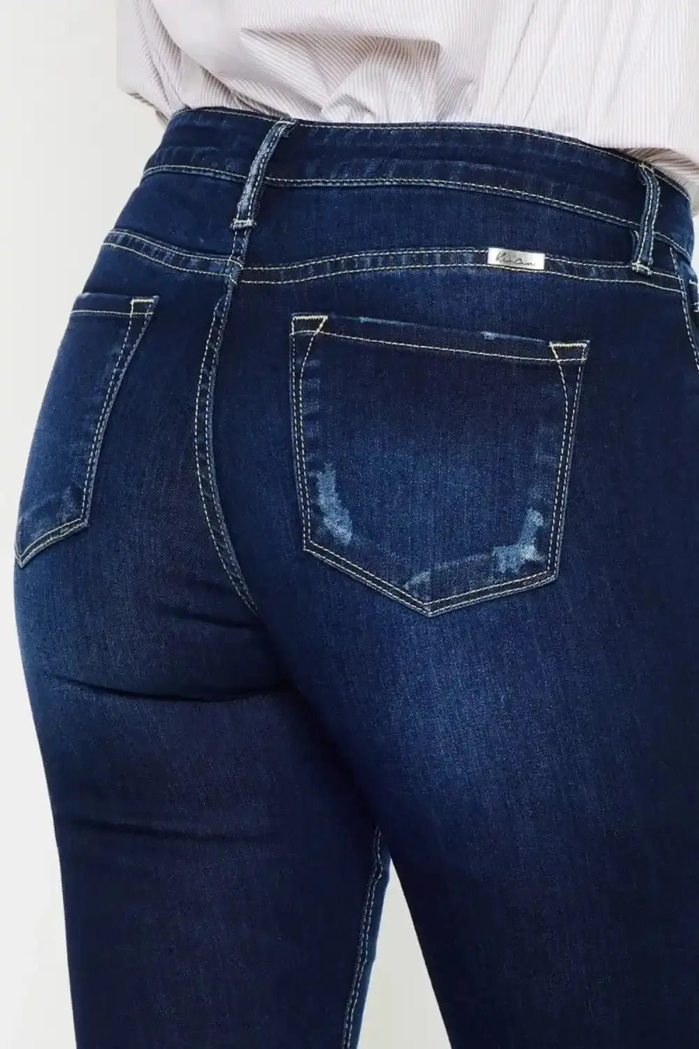 Kancan Low Rise Slim Flare Jeans KC73150