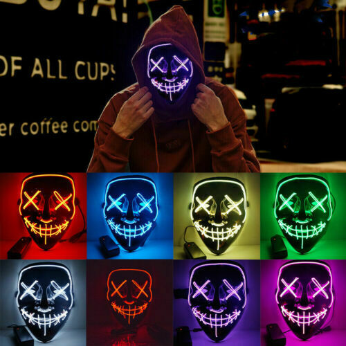 Halloween Masks Cosplay Mask Fluorescent Green