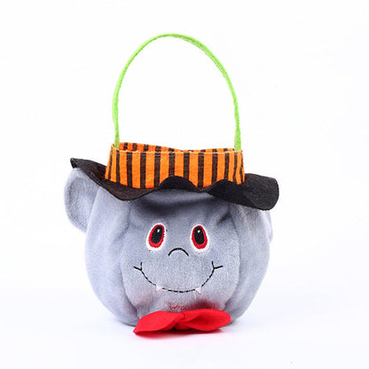 Cute Halloween Candy Bag Halloween Pumpkin Pattern Portable Handbag
