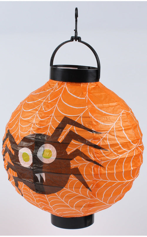 Halloween Handheld Halloween Pumpkin Paper Lantern Hanging Light-Up